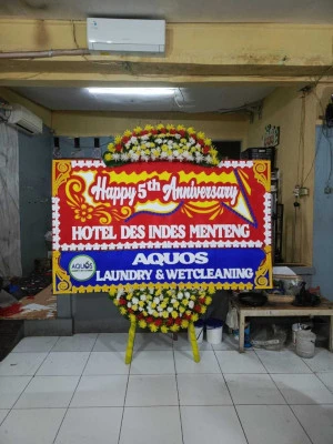 Papan Bunga di Puri Indah Jakarta Barat